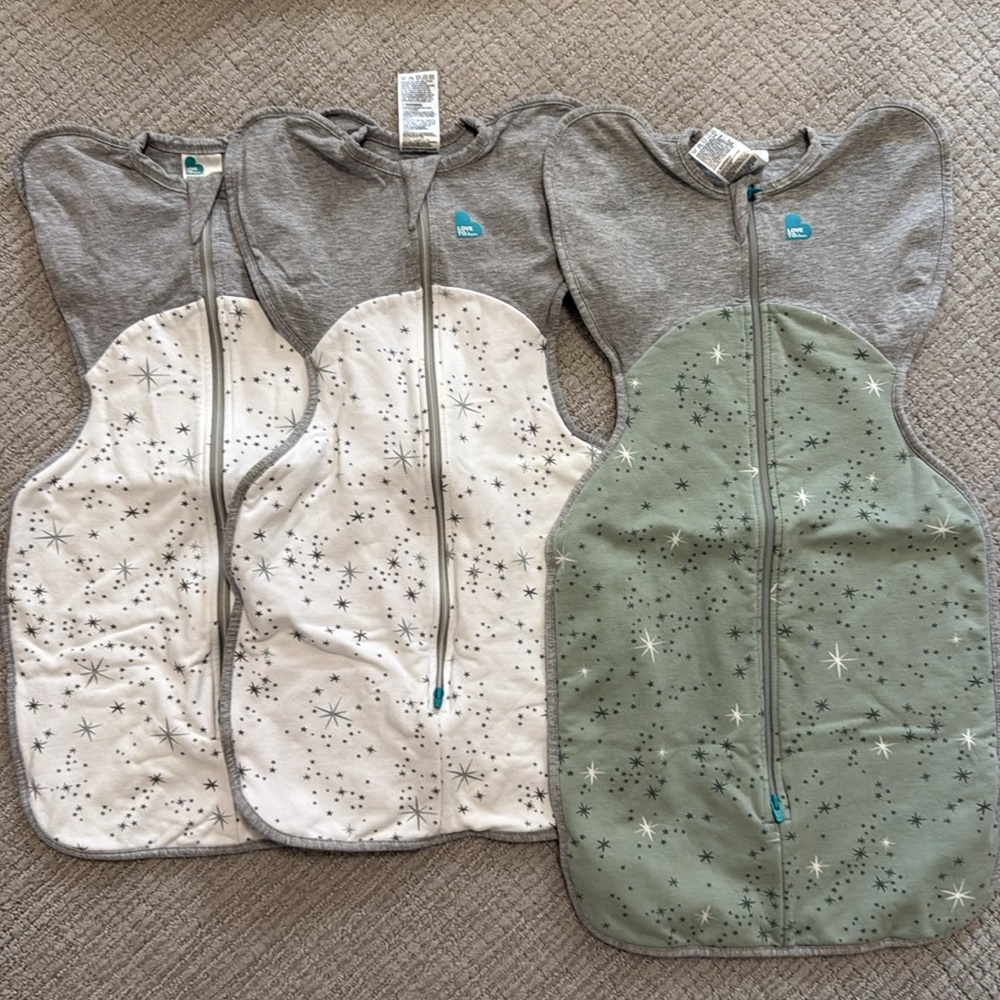Love to Dream Kids Pajamas Sleep Sacks - Green ONLY